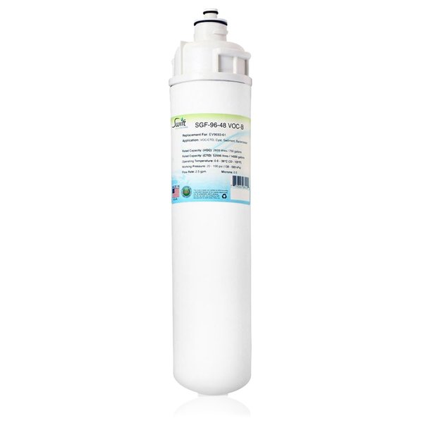 Swift Green Filters SGF-96-48 VOC-B Replacement water filter for Everpure EV9693-61 SGF-96-48 VOC-B
